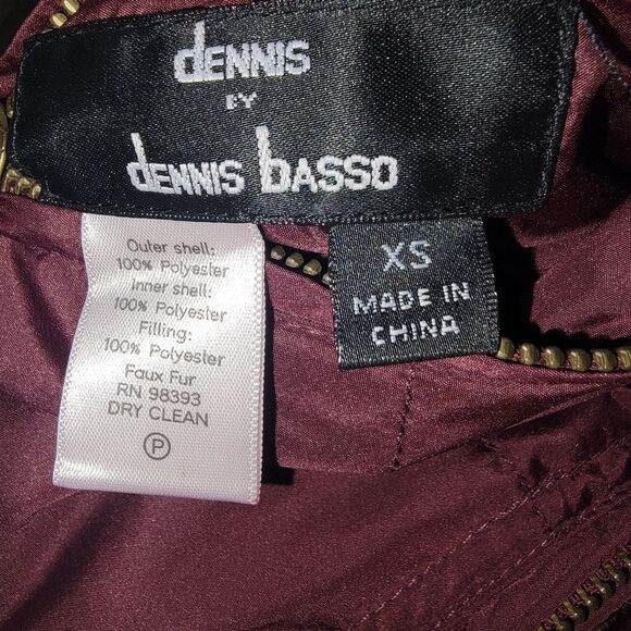 Dennis Basso Reversible Faux Fur Vest size XS - Picture 7 of 7